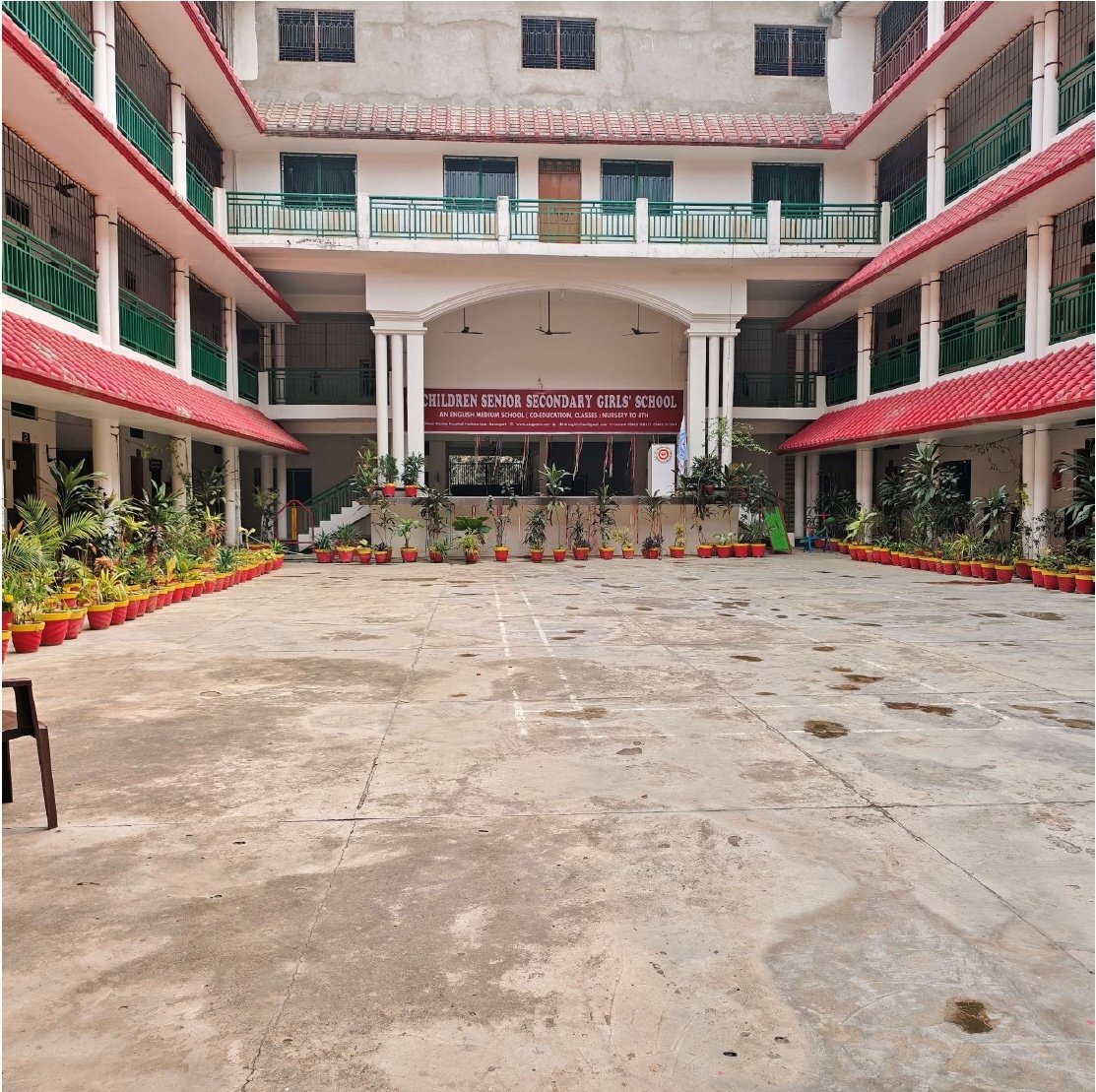 School campus area