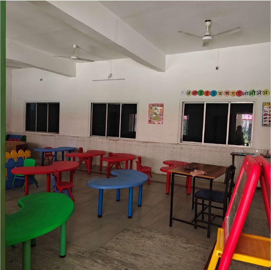 Students learning in classroom